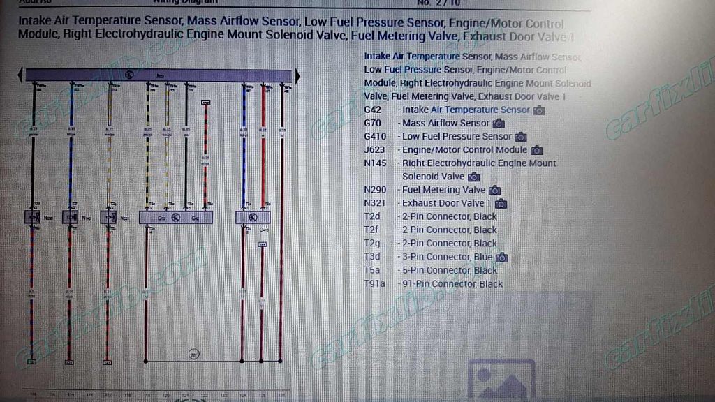 Exhaust Door Valve N321 Wiring Diagram