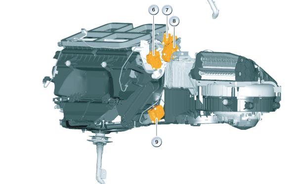 HVAC Flap Motor functions - BMW