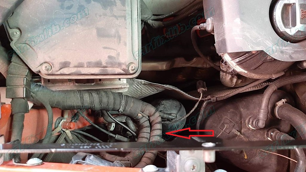 N321 - Exhaust Door Valve location