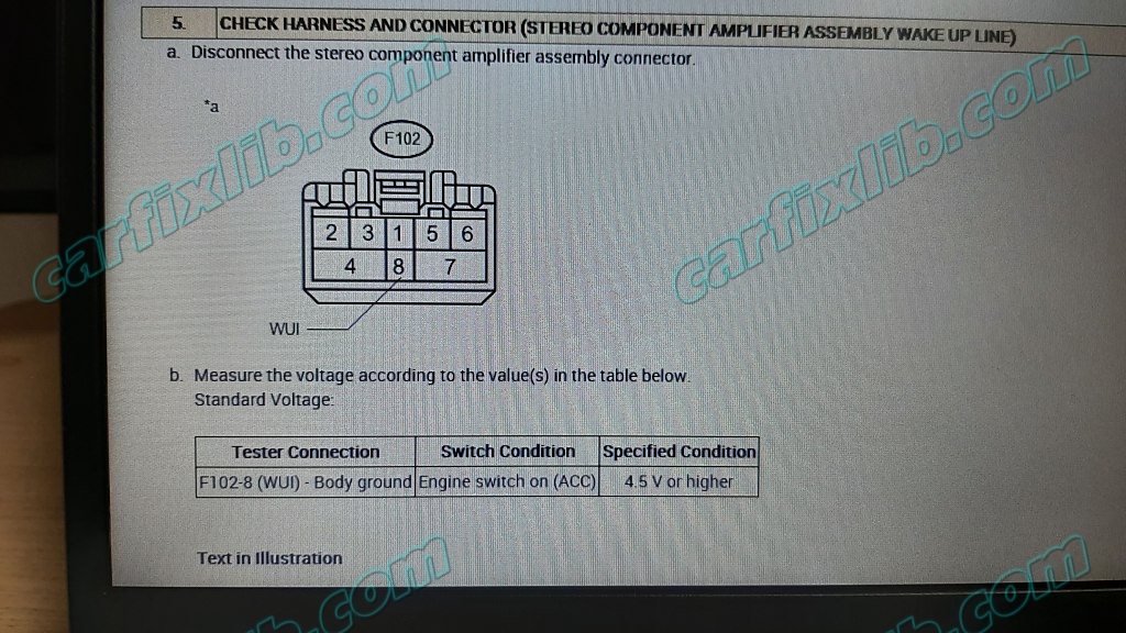 amplifier assembly harness and connector