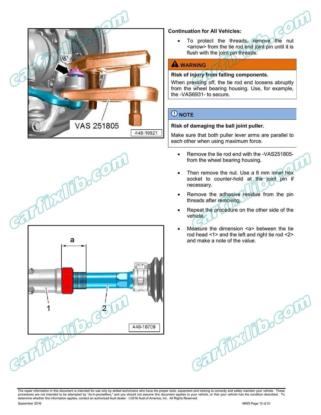 steering rack repair procedure 3