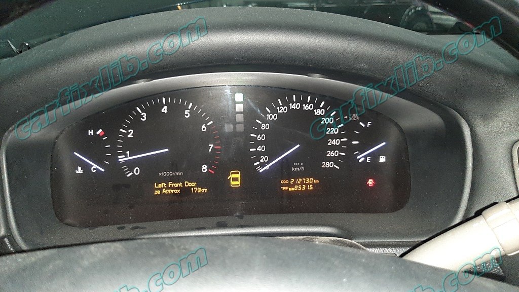 C0200 C1223 Lexus LS430 ABS no warning light