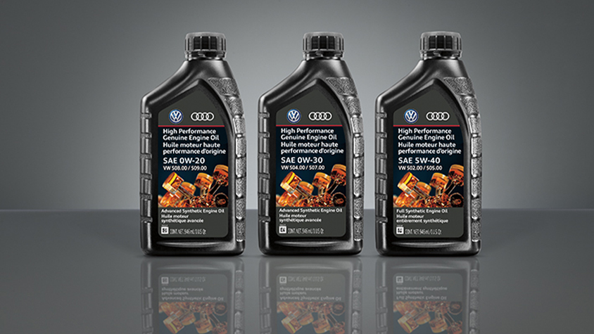 audi engine oil