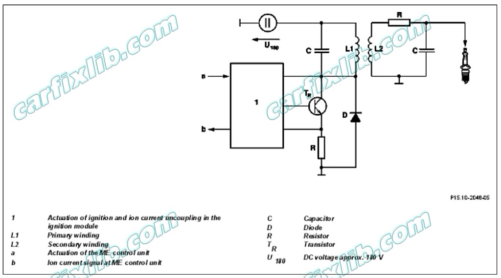 Generation Of Ignition Voltage Circuit Diagram